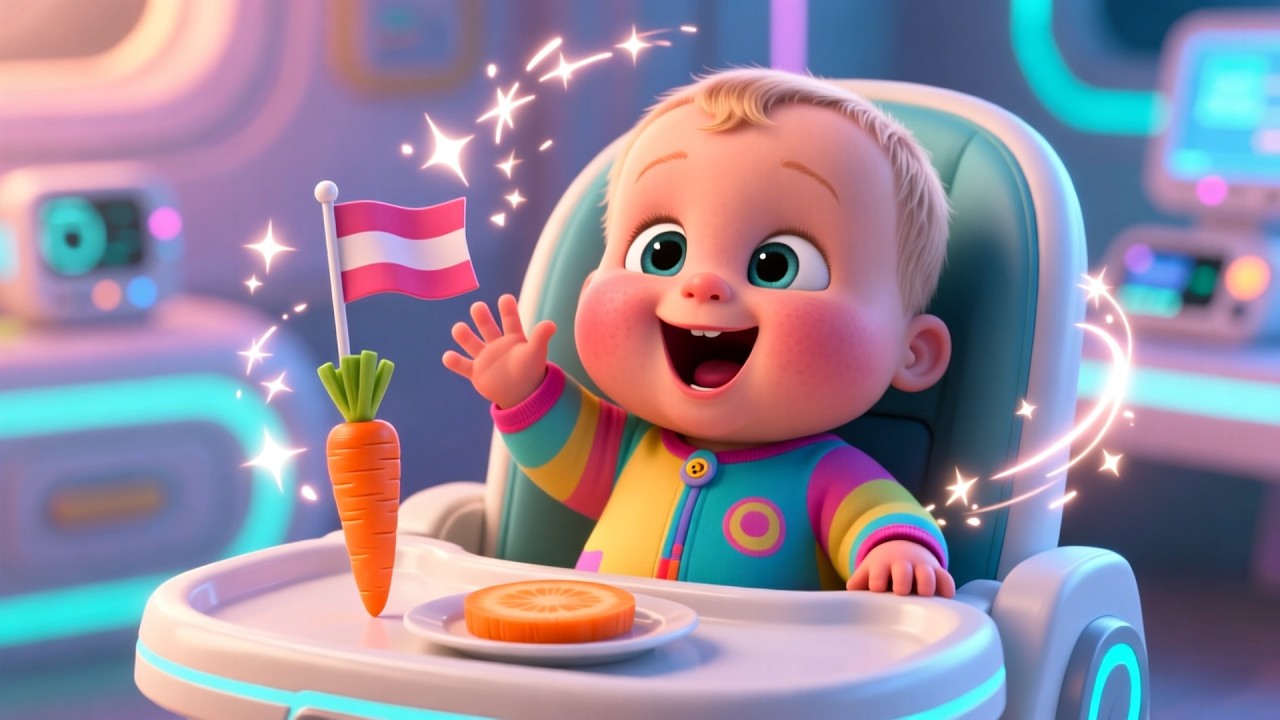 Песенка про обеденный перерыв 🍎🥪 | Веселая песенка про еду для детей | Подпевайте и узнавайте о п...