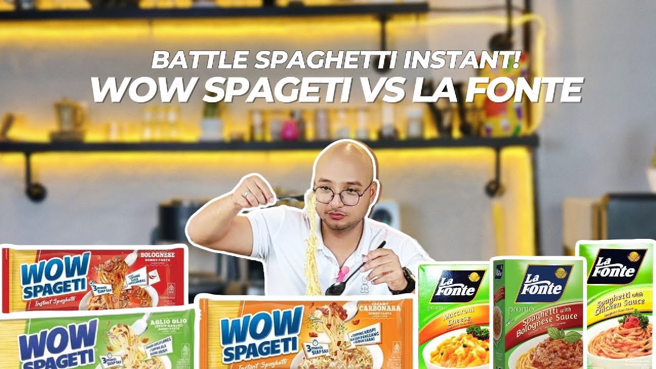 BATTLE SPAGHETTI INSTAN! MENCARI YANG TERENAK!