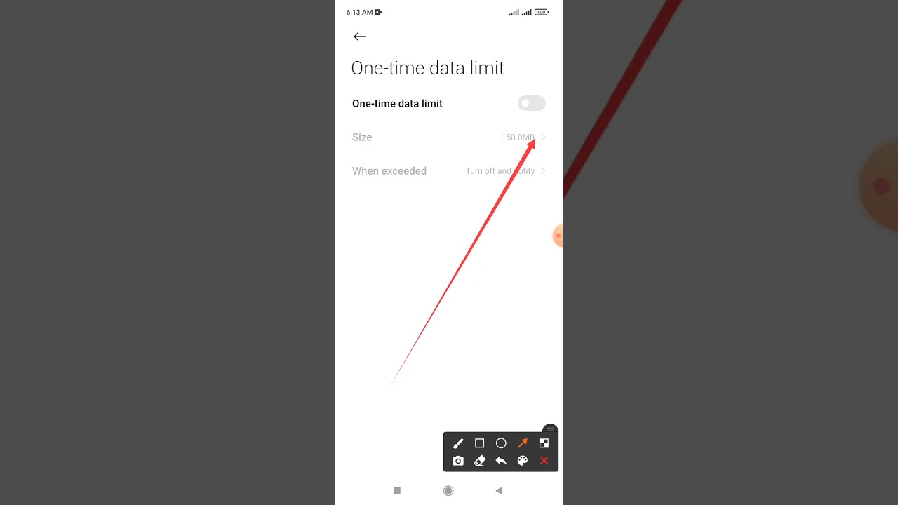 How to setting hotspots 200 MB one time data limit | Redmi Note 10 and Xiaomi Phone