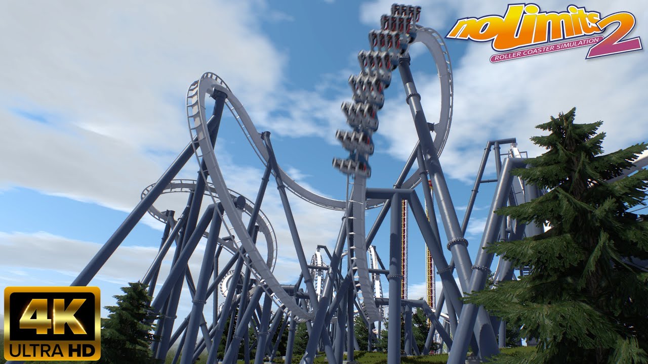 Glacier Gliders - Modern B&M Inverted Coaster - NoLimits 2 Roller Coaster Simulator