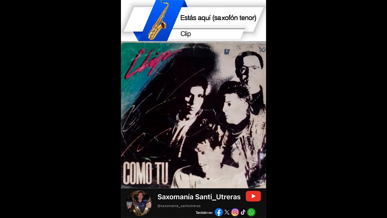 398. Estás aquí/Clip (saxofón tenor)