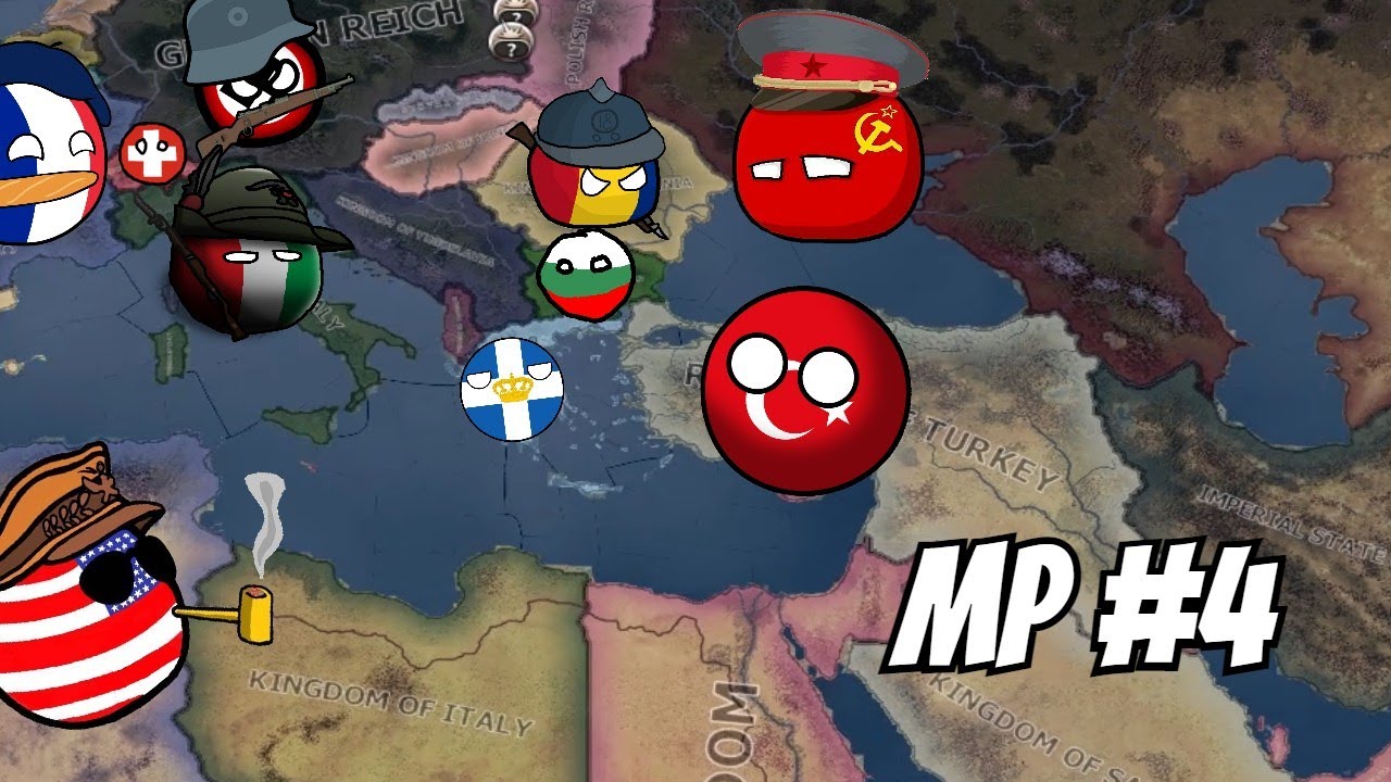 Hearts of Iron 4 Multiplayer Anları #4 Balkan Birliği
