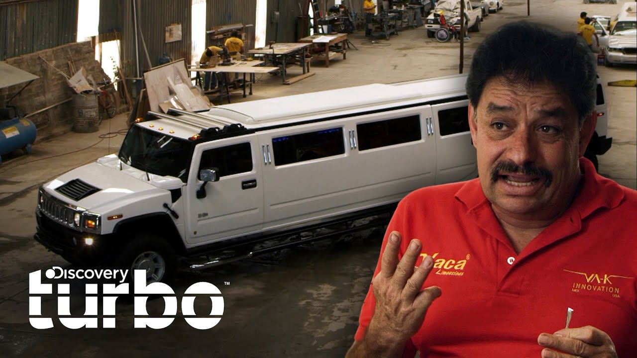 Transformação de picape Hummer em limusine de 13 metros | Oficina de Sonhos | Discovery Turbo Brasil