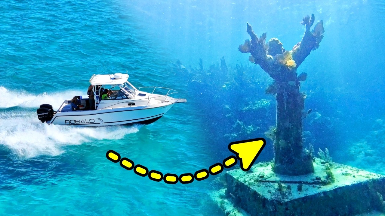 Searching for a Sunken Jesus Statue!