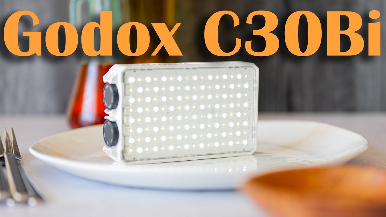 Идеальный портативный осветитель для фотографов еды | Godox C30Bi