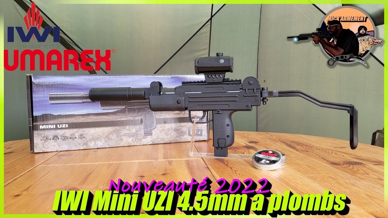 Mini UZI IWI UMAREX 4.5mm break barrel Un Look Badass !