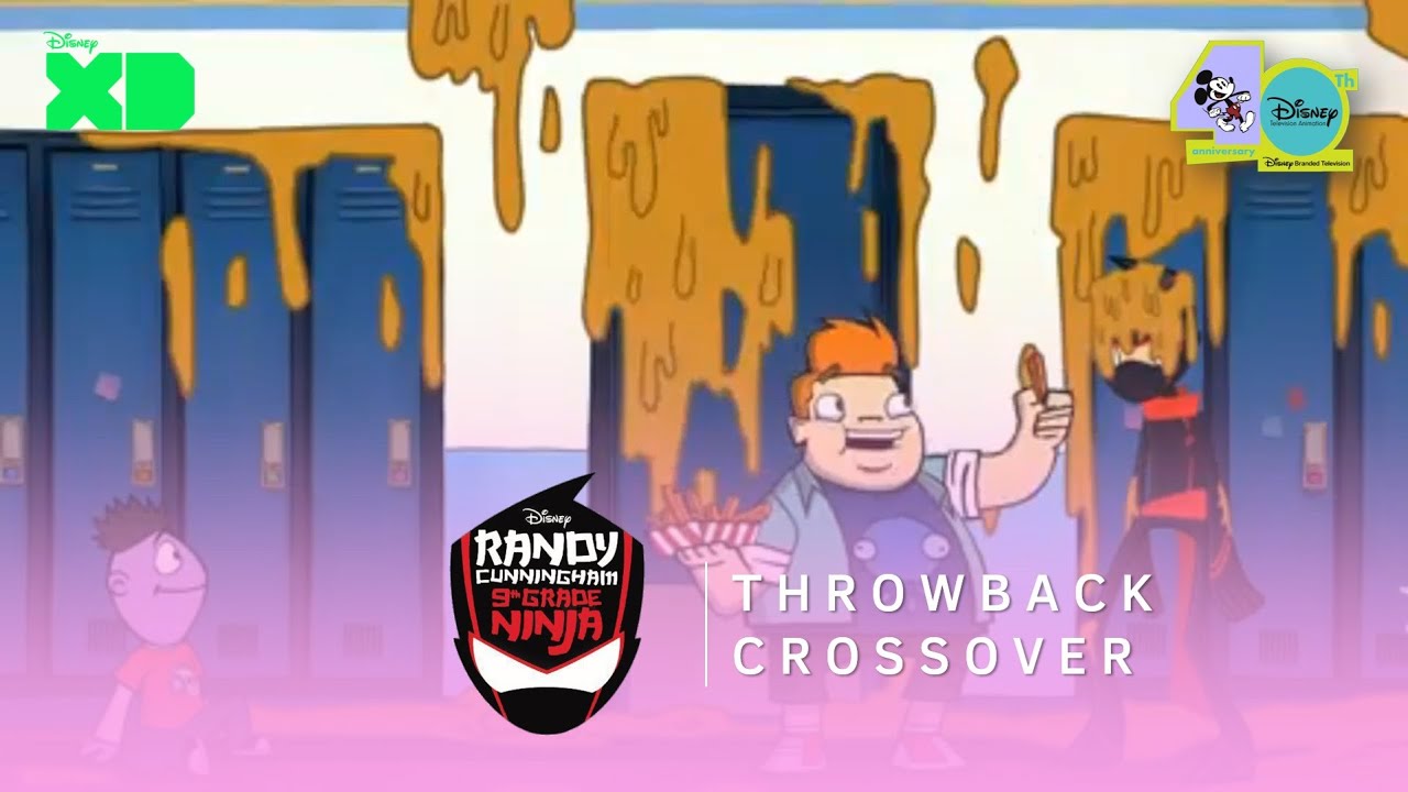 Randy Cunningham: 9th Grade Ninja - Randy Gets Pranked by Crash I Disney TVA 40th