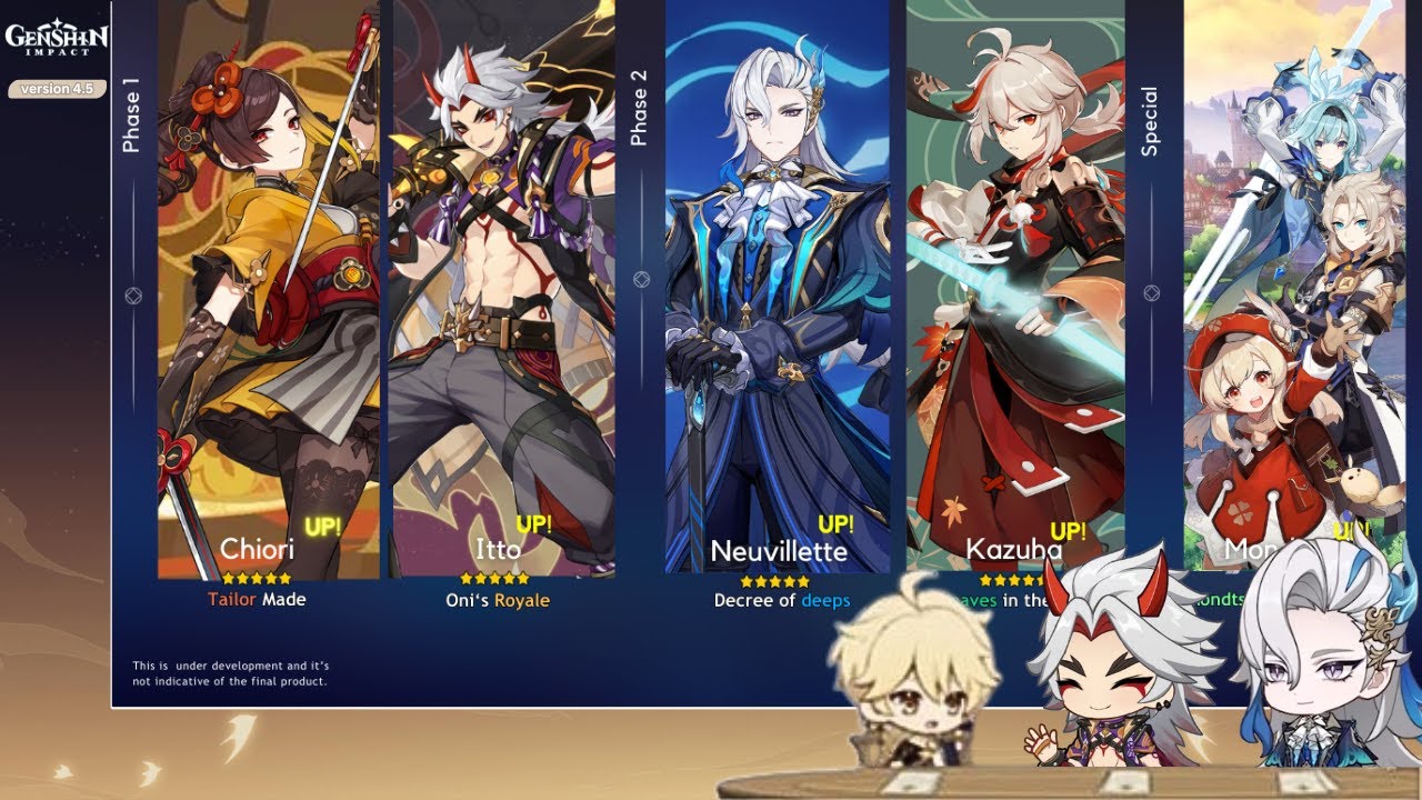 DID IT CHANGE?? NEW BANNER SYSTEM IN 4.5 & FEATURED BANNERS For Phase 1 & 2 - Genshin Impact