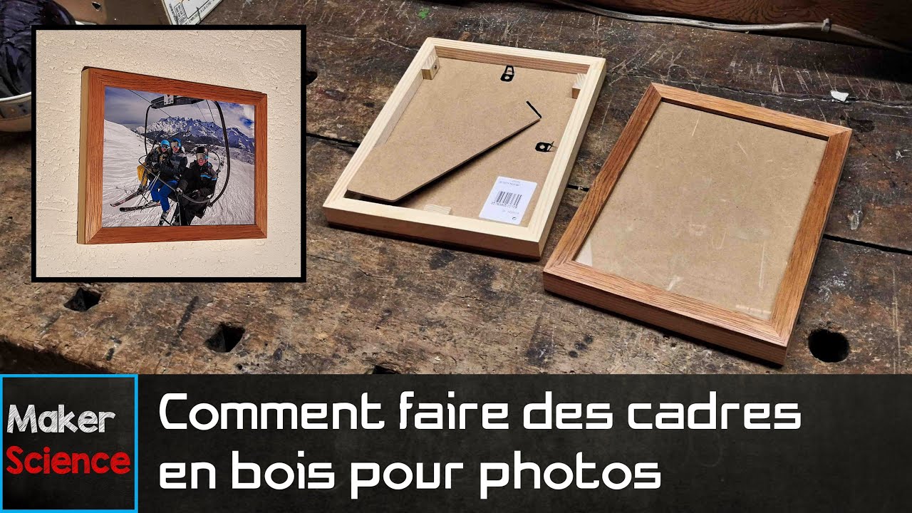#DIY Comment faire des cadres en bois pour photos