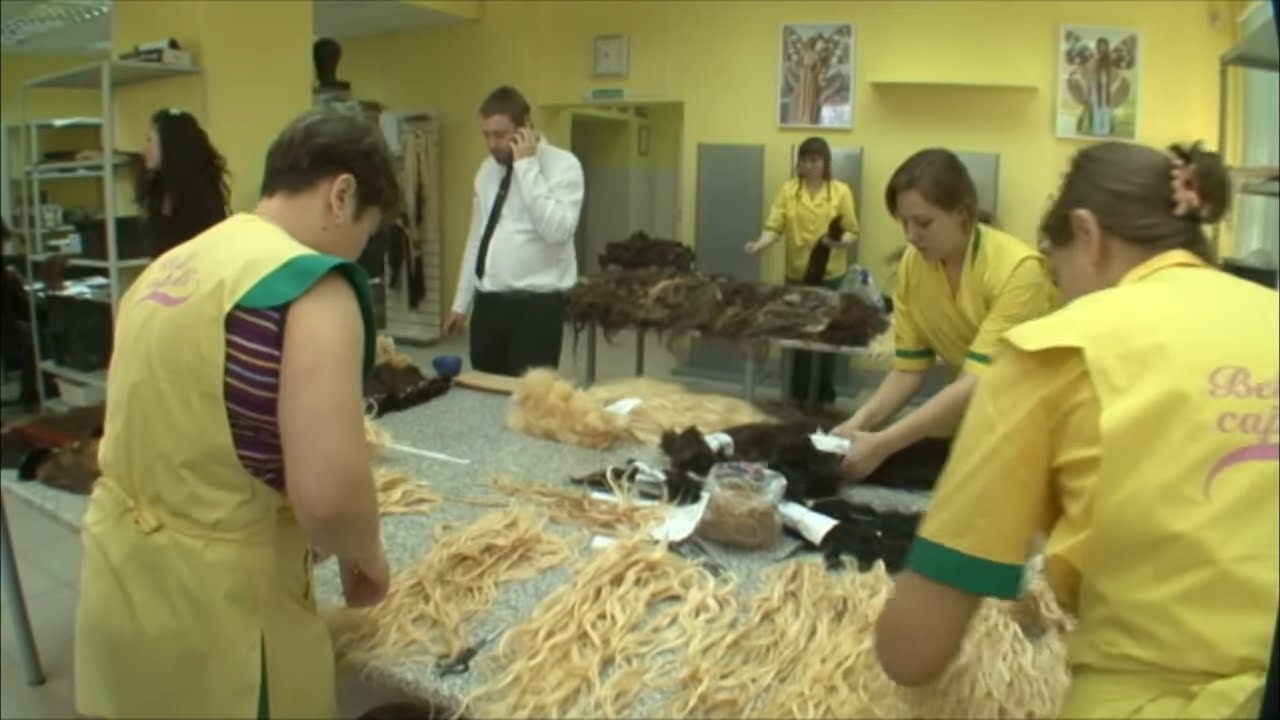 Russie : une usine de cheveux humains pour les femmes les plus riches du monde