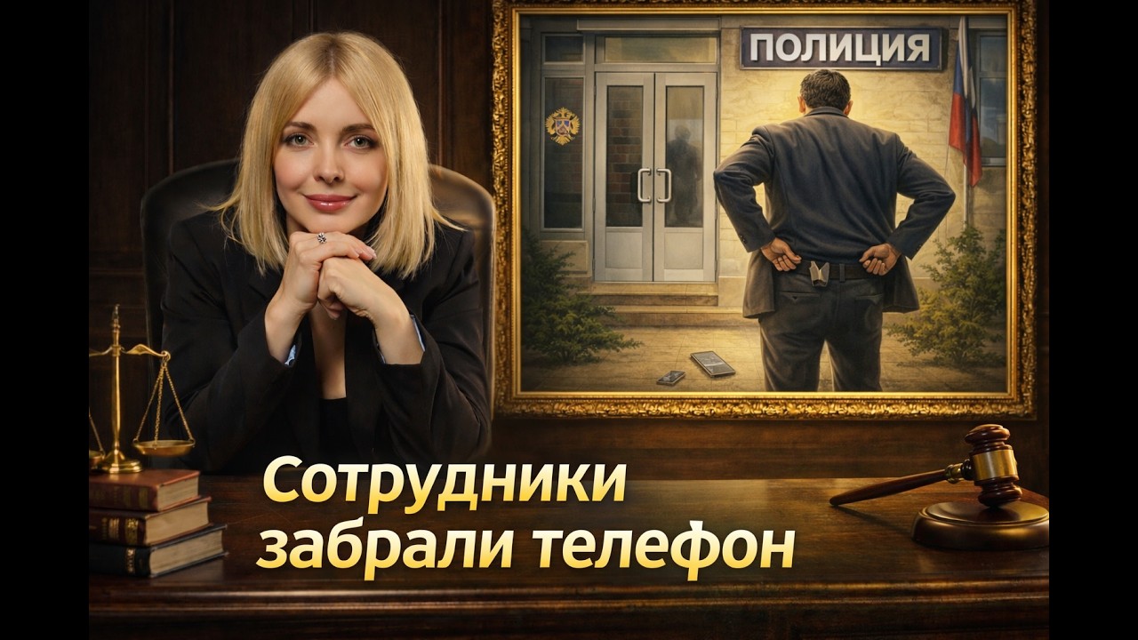ОДНА ОШИБКА ПРИ ЗАДЕРЖАНИИ - и вы потеряете телефон навсегда. Важные рекомендации адвоката
