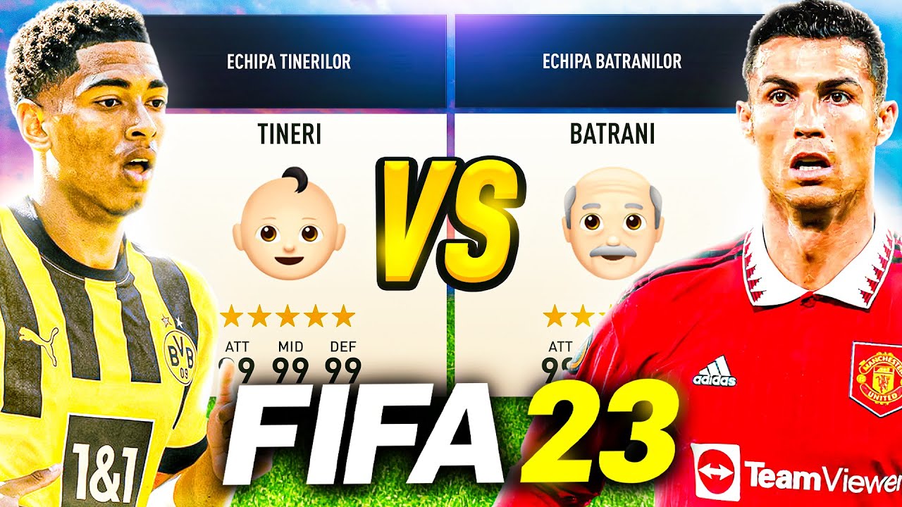 FIFA 23 BATRANI VS TINERI !!!