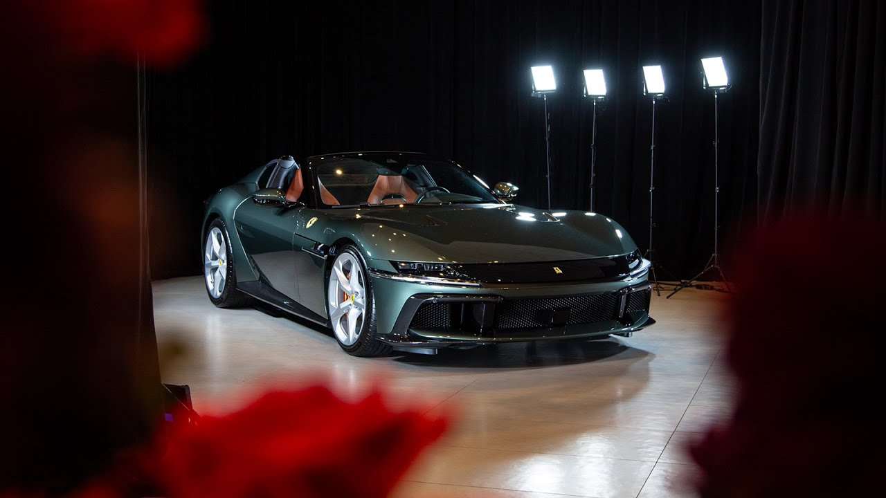 Unveiling the Ferrari 12Cilindri Spider