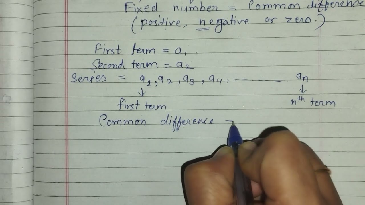 Arithmetic progression#Chapter 5#mathsclass10thintroduction #what is arithmetic progression