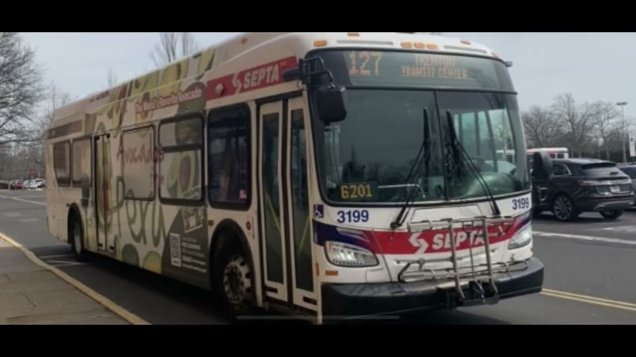 SEPTA Exterior Announcements - Route 127 to Trenton Transit Ctr (CLEVER DEVICES)