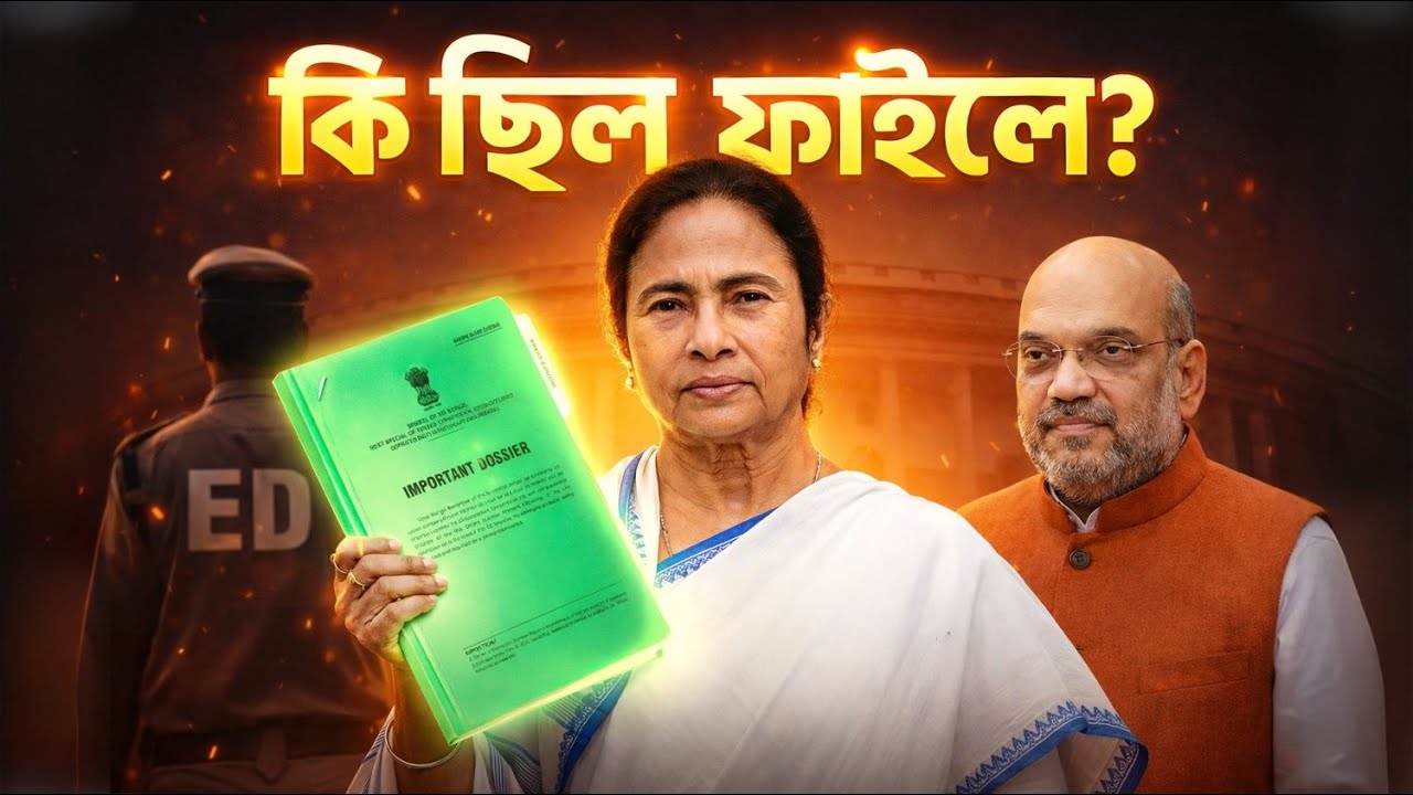 &ldquo;যা ছিল ফাইলে&hellip; 😱 | ED Raid Satire Song | Mamata Banerjee Political Comedy&rdquo;