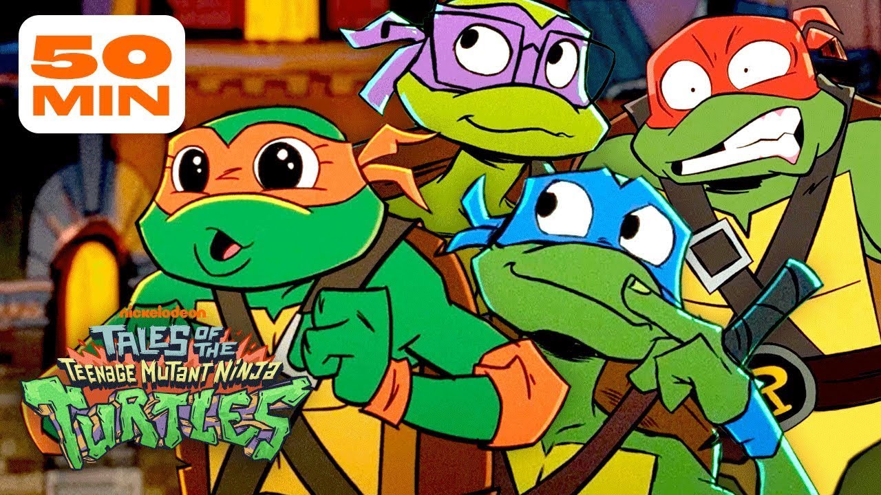 Mikey, Leo, Raph and Donnie's Funniest TMNT Moments! 🤣 | Tales of the Teenage Mutant Ninja Turtles