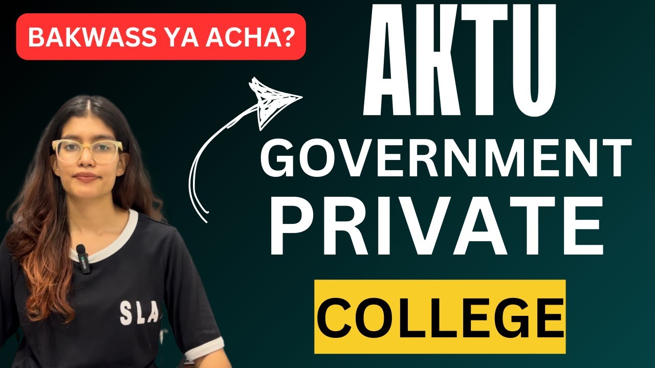 Best AKTU Colleges Ranked | Govt vs Private | Full Guide for 2025