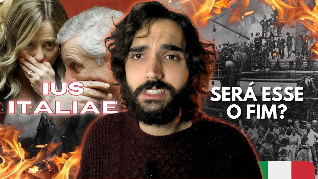 ELES QUEREM MUDAR A LEI DA CIDADANIA ITALIANA... E AGORA?