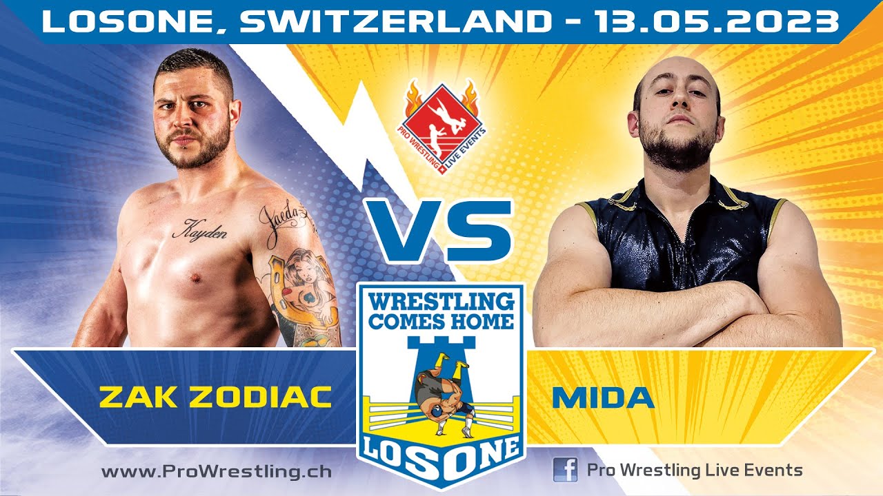 AEW Zak Knight (Zodiac) vs Mida - Wrestling Comes Home - 13.05.2023
