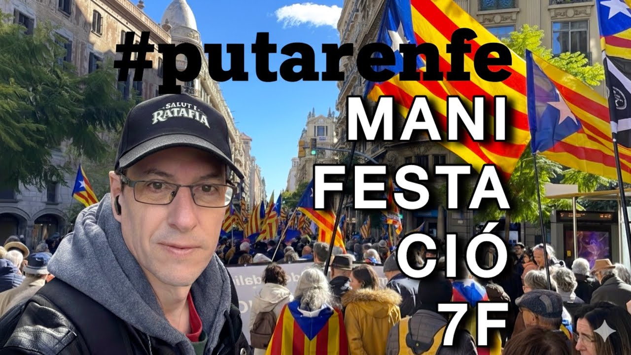 Manifestació 7f contra Rodalies Sanitat i Educació 🔥| què en pensa la gent? 📸
