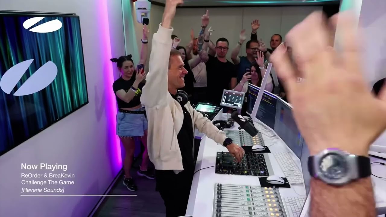 Armin van Buuren playing &ldquo;Challenge The Game&rdquo; by ReOrder & Breakevin [Reverie Sounds]