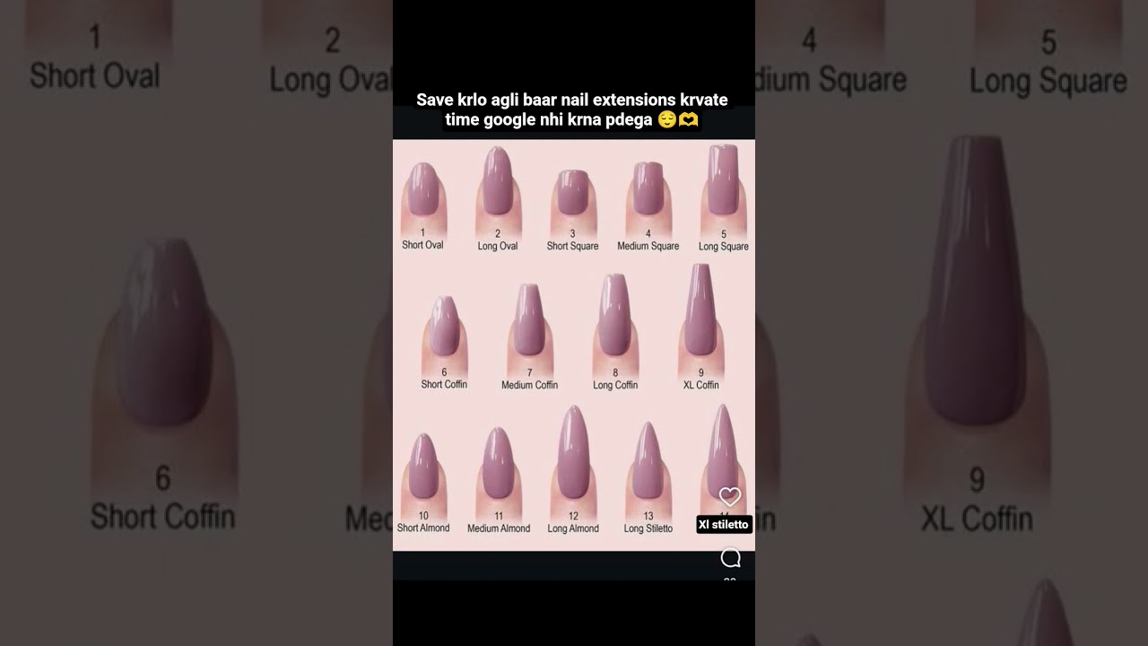 Nail extensions guide 💅 #shorts#youtube#explore#new#fyp#skincare#beauty#nails#fashion#trending
