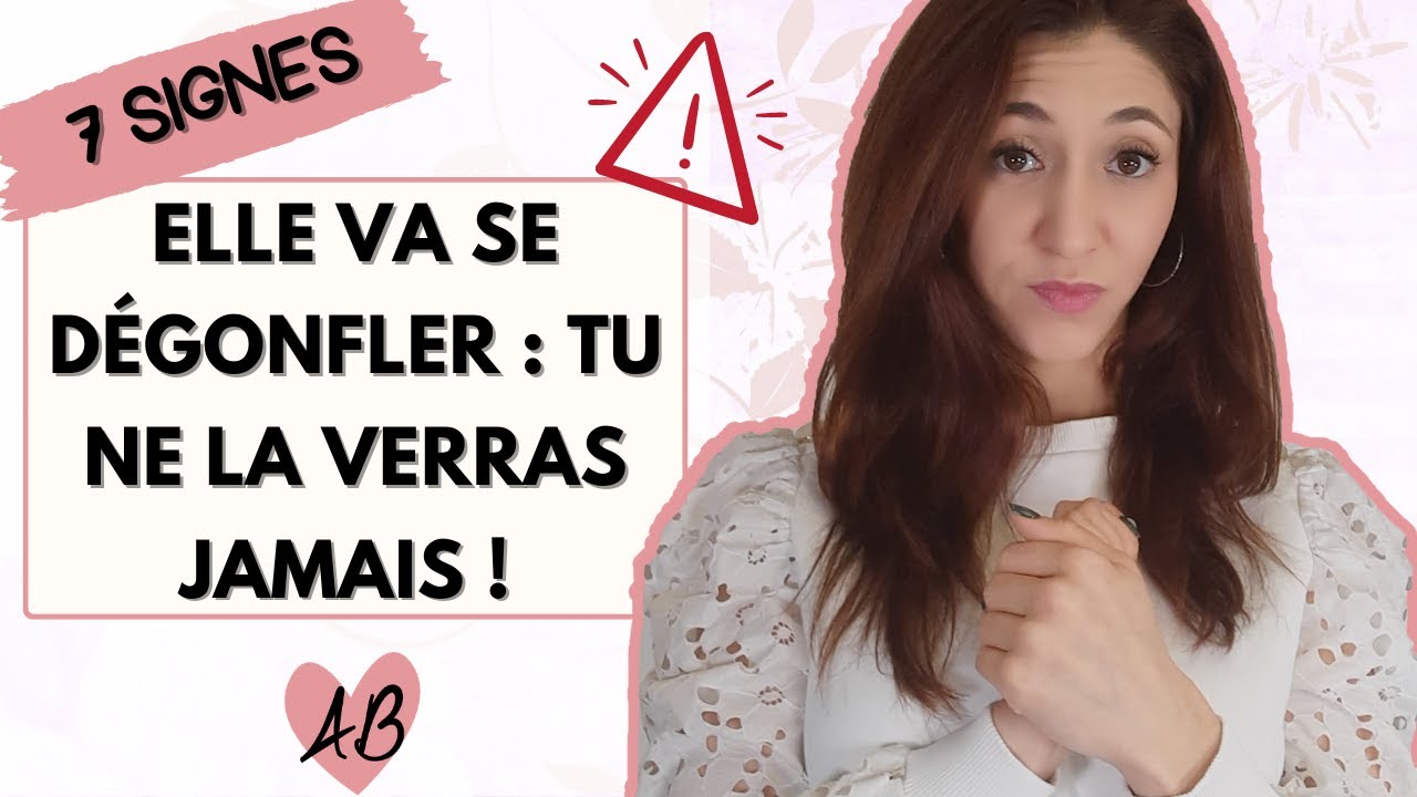 7 signes que vous ne la verrez jamais et qu'elle ne veut pas vous voir...
