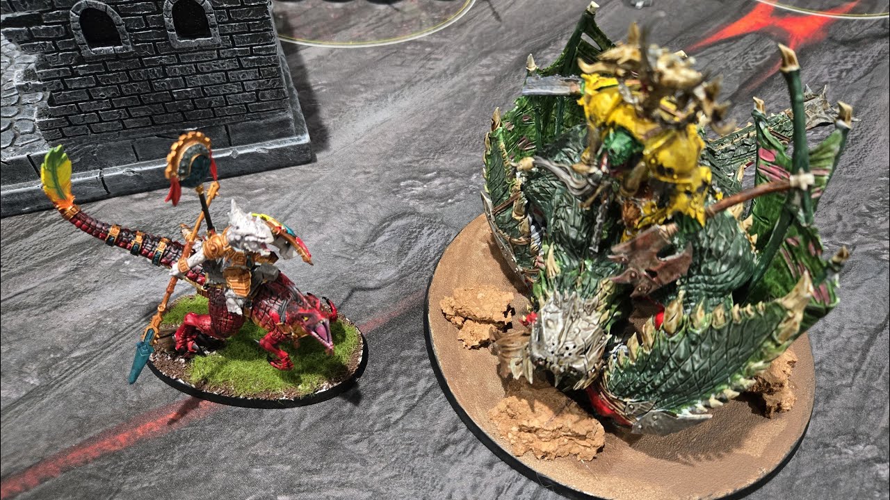 AoS Battle Report: Seraphon vs. Ironjawz