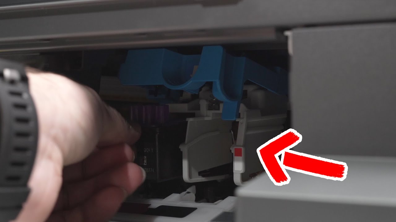 HP Smart Tank: как установить печатающие головки