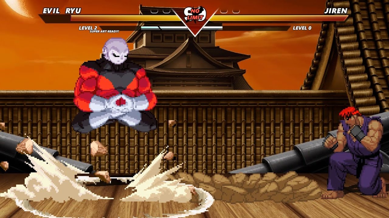 EVIL RYU vs JIREN - The most epic fight!
