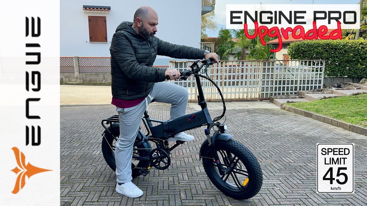 ENGWE Engine Pro Upgraded - The Best FAT E-Bike ( 120 km autonomy and 45 km/h speed )