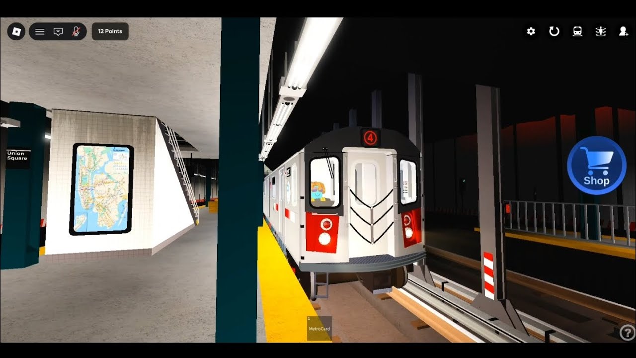 Transit City IRT Subway Line: (4)(6) Train action @ 14 St-Union Sq