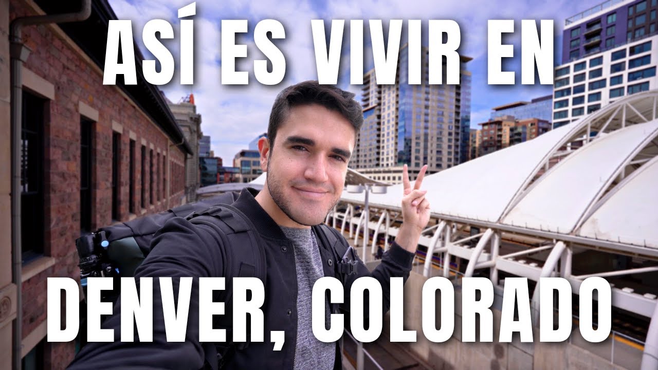 Así es vivir en UNA DE LAS MEJORES CIUDADES DE EEUU 🇺🇸 DEBES CONOCERLA | Estilo de vida en DENVER