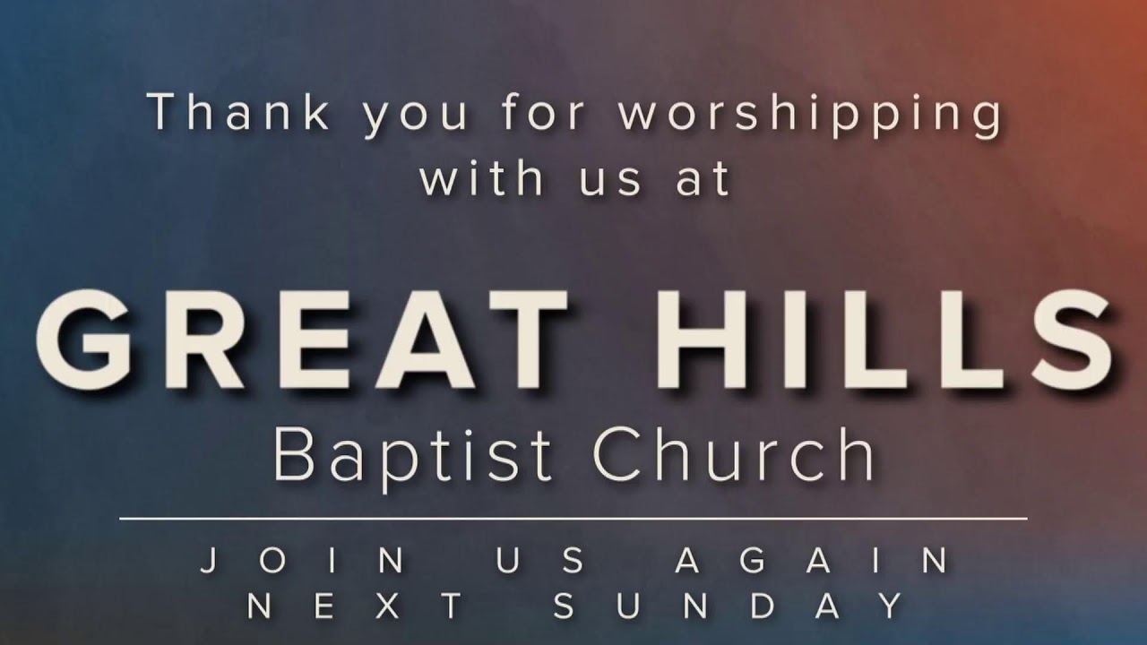 Great Hills Live // 030126