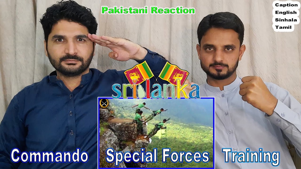 Pakistani reaction on | Sri Lanka Army | Commando | Special Forces | SF | Training