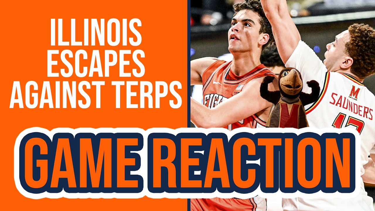 Illinois vs Maryland Postgame REACTION | The Champaign Room Recap LIVE