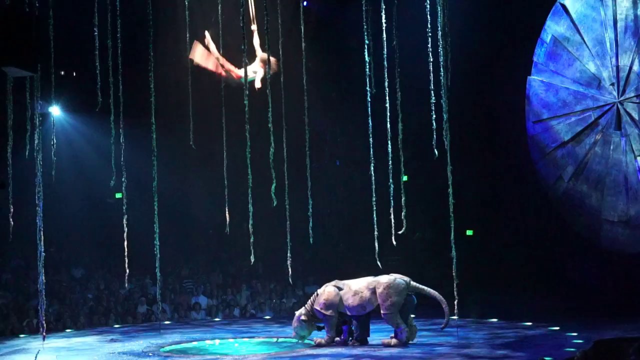 Luzia, Cirque du Soleil- Jungle Tláloc Aerial Straps