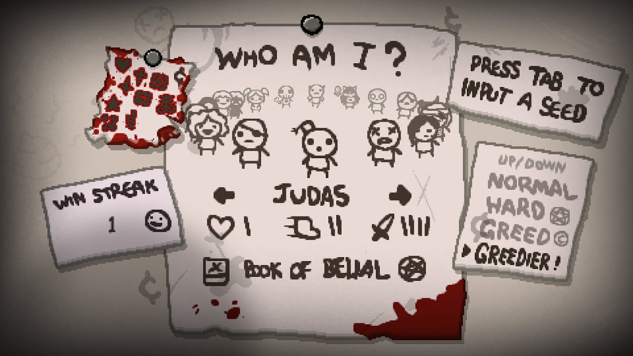 The Binding of Isaac Repentance Part 48 - Beating Greedier mode with Judas
