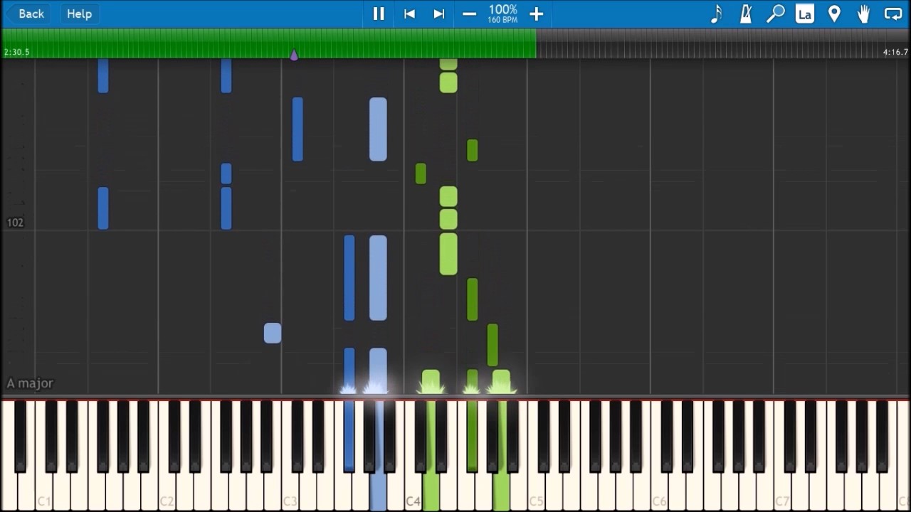 Your Lie in April OP - Hikaru Nara Theishter Piano (with sheet music)