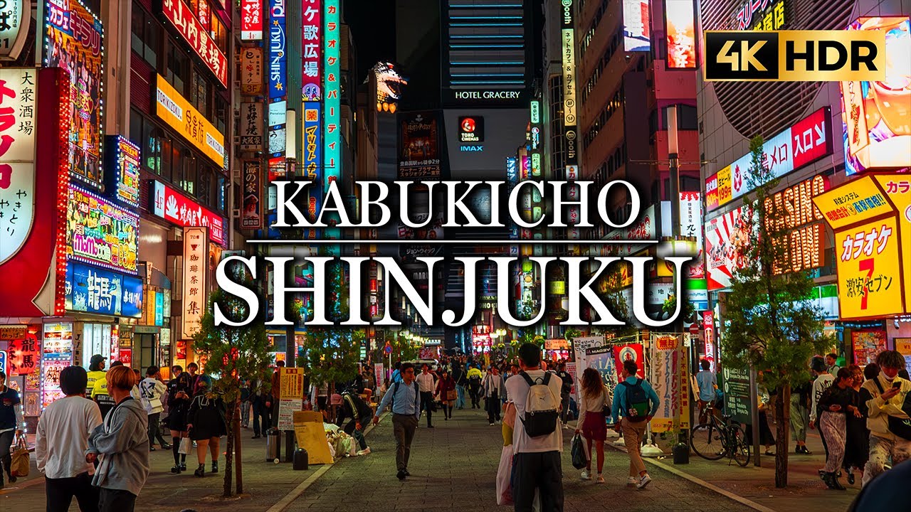 [4K HDR] ✨Night walk in Shinjuku Kabukicho. October.2023