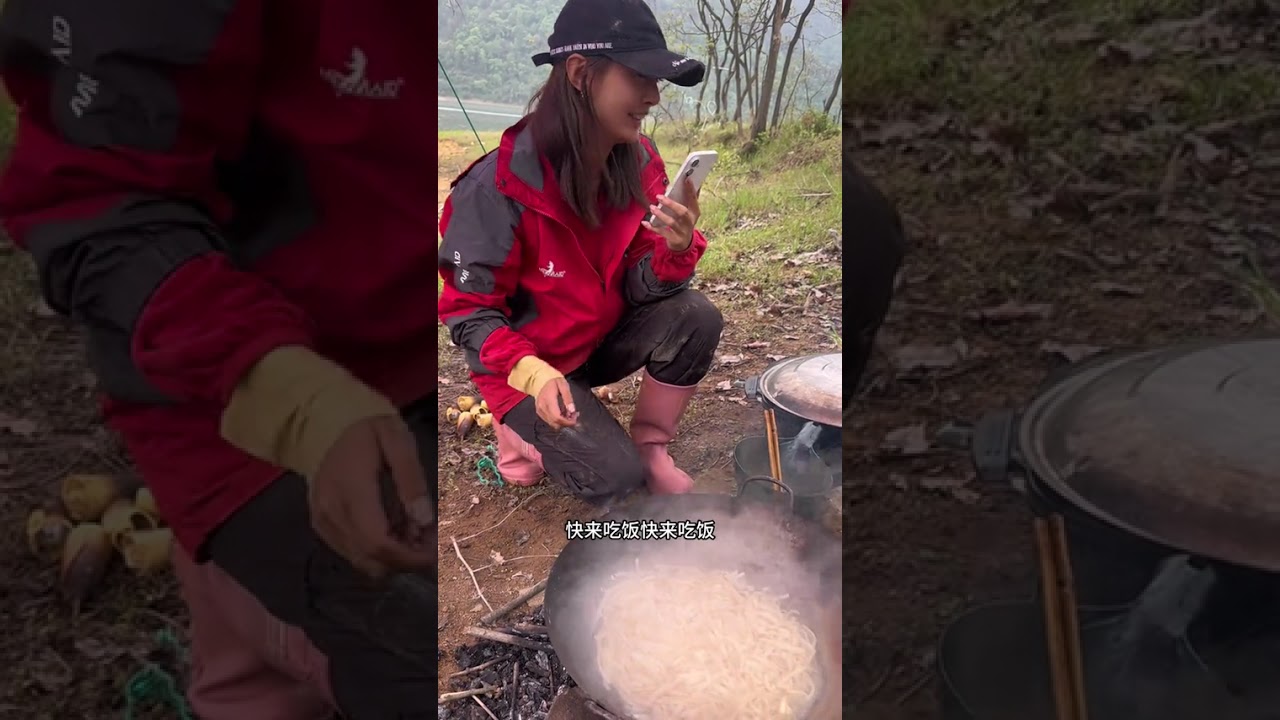 荒野垂钓首个突破100斤鱼获的黑鱼汤组合！#美人鱼千斤顶荒野巨物挑战赛 #荒野垂钓也能过上小康生活 #钓鱼人就是这么疯狂 #钓鱼