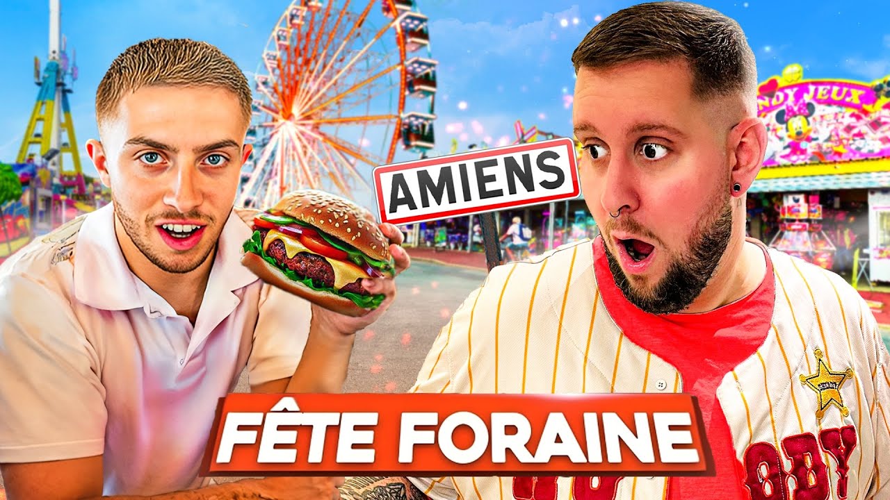 24H DANS CETTE FÊTE FORAINE ET DÉCOUVERT DU RESTAURANT DE MICHOU