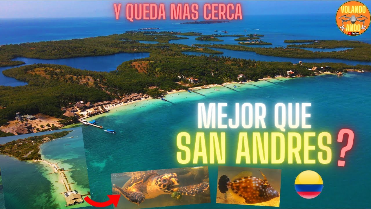 🔴ISLAS DE SAN BERNARDO🏝️MEJOR QUE SAN ANDRES ? MUCURA, PALMA, TINTIPAN, ISLOTE GUIA DE VIAJE 2022🌊