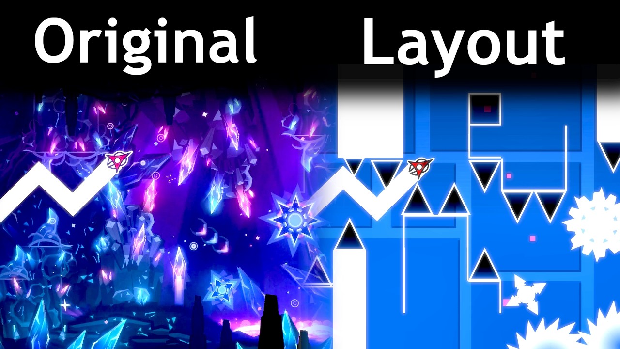 AMETHYST - Original vs Layout | Geometry Dash 2.2