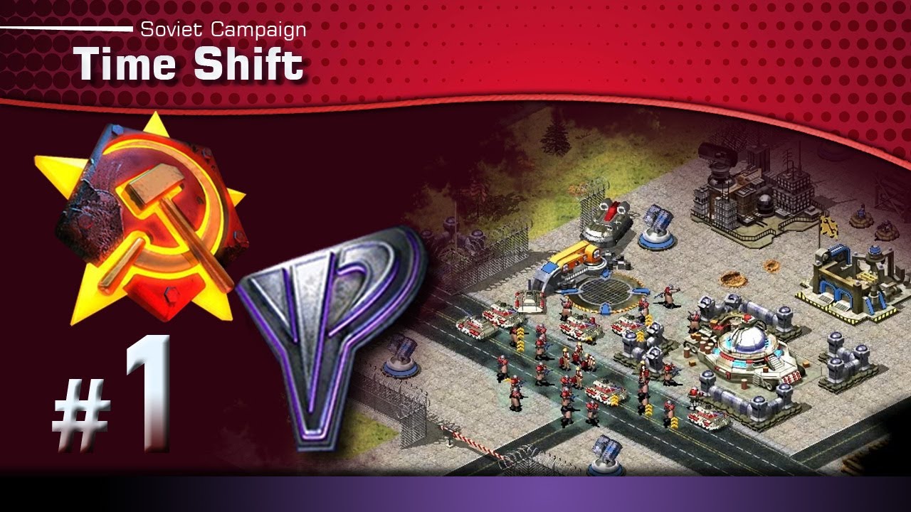 Red Alert 2: [YR] - Soviet Mission 1 - Time Shift [Long-play & Tips]