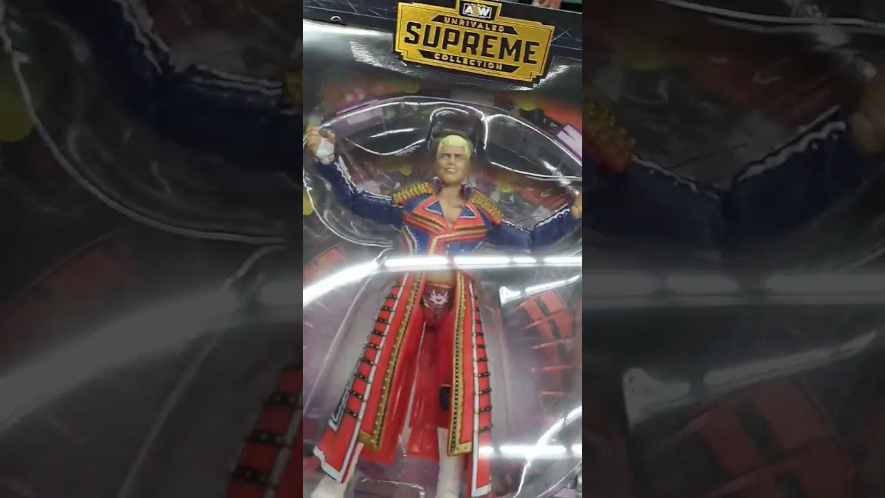 Cody Rhodes AEW Unrivaled Supreme Collection Wrestling Figure at Walmart