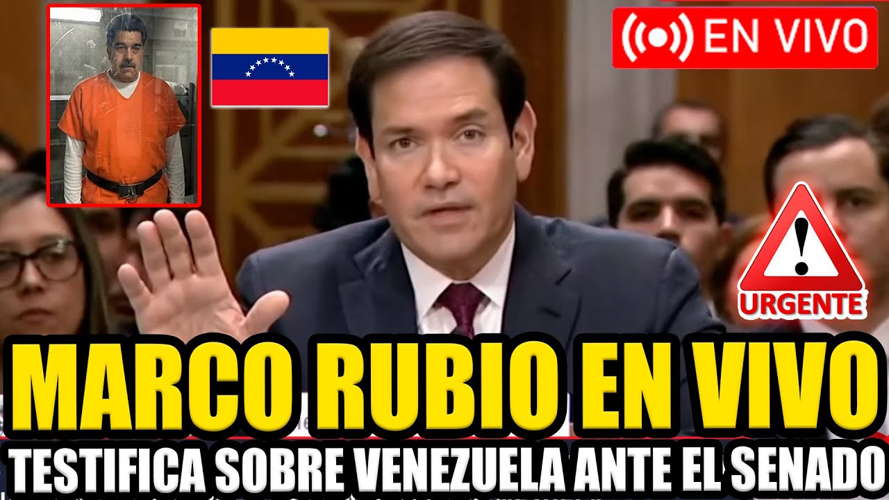 🔴MARCO RUBIO EN VIVO TESTIFICA SOBRE VENEZUELA ANTE EL SENADO DE ESTADOS UNIDOS | FRAN FIJAP