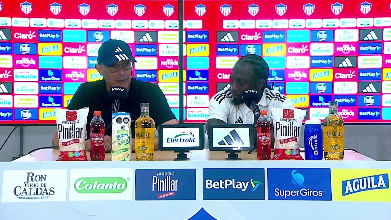 Rueda de prensa de Junior tras su partido con Boyacá Chicó