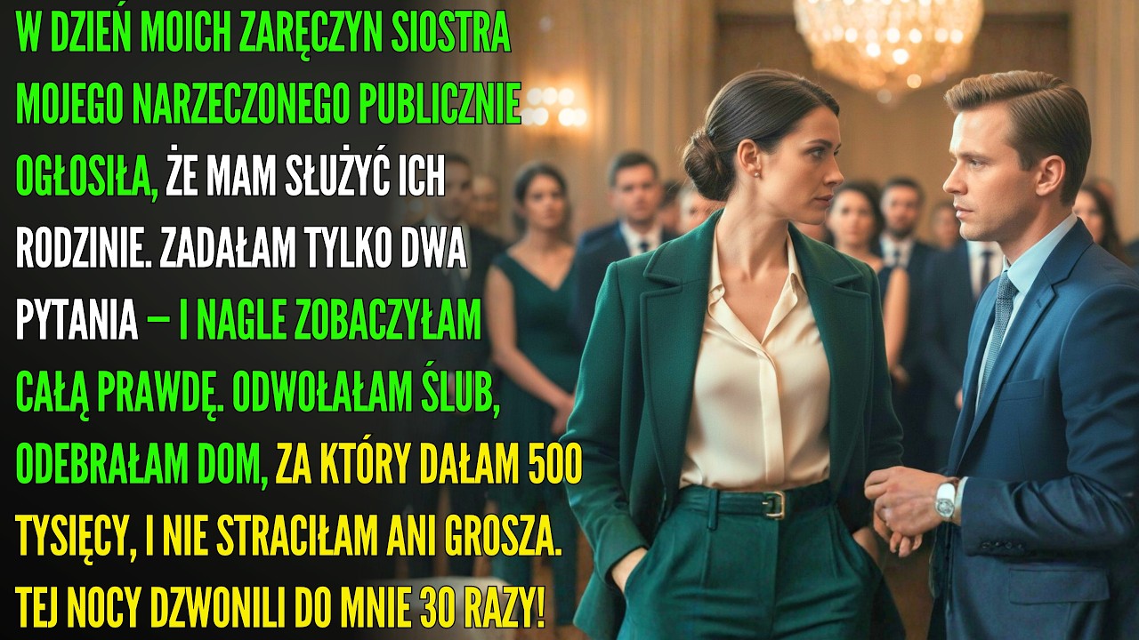 Na moich zaręczynach chcieli zrobić ze mnie służącą rodziny. Wstałam, wyszłam i wszystko zabrałam
